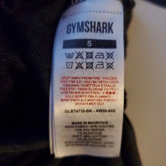Womens Gymshark Black Joggers Size Small - Picture 9 of 11